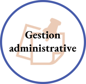 bouton gestion administrative page accueil